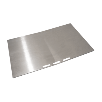 Plate 400mm Stainless Steel